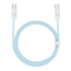 USB кабель Baseus Dynamic Series Fast Charging Type-C to Type-C 100W (1m) blue