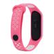 Ремінець Silicone Sport Xiaomi MI Band 3/4 2-colours pink/white (№2)