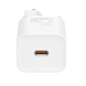 СЗУ Baseus TZCCSUP-L Super PD Charger 1Type-C 25W EU Mini 3A 1m Type-C+Type-C white