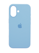 Силіконовий чохол Full Cover для iPhone 16 Plus new blue(24)