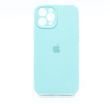 Силиконовый чехол Full Cover для iPhone 12 Pro Max marine green Full Camera