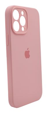 Силіконовий чохол Full Cover для iPhone 13 Pro Max pink Full Camera