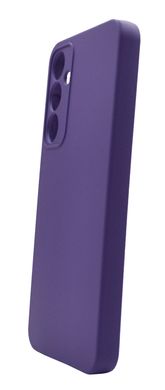 Силіконовий чохол Full Cover для Samsung A55 purple Full Camera без logo