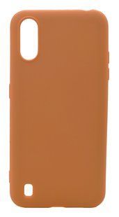 Силіконовий чохол WAVE Colorful для Samsung A01 /A015F peach (TPU)