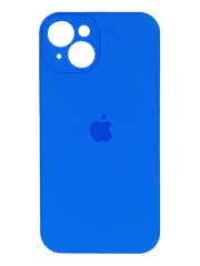 Силіконовий чохол Full Cover для iPhone 14 capri blue (new lake blue) Full Camera
