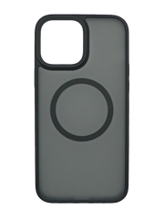 Чехол TPU+PC Metal Buttons with MagSafe для iPhone 13 Pro black