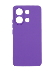 Силиконовый чехол Full Cover для Xiaomi Redmi Note 13 4G purple Full Camera без logo