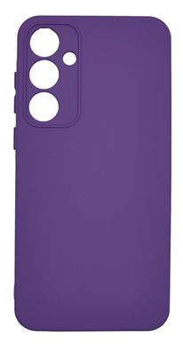 Силіконовий чохол Full Cover для Samsung A55 purple Full Camera без logo