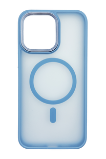 Чохол Matte with Magsafe для iPhone 15 Pro Max blue