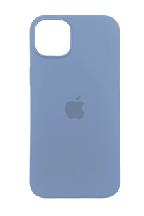 Силіконовий чохол with MagSafe для iPhone 15 light blue 1:1 Smart animation