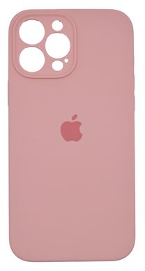 Силіконовий чохол Full Cover для iPhone 13 Pro Max pink Full Camera