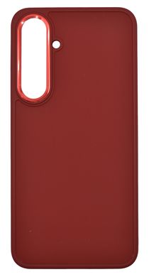 TPU чехол Bonbon Metal Style для Samsung S24+ red