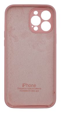 Силіконовий чохол Full Cover для iPhone 13 Pro Max pink Full Camera