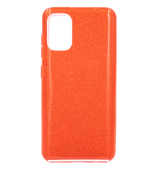 Силиконовый чехол Baseus Glitter 3 в1 для Samsung A41 red