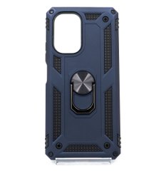 Чехол Serge Ring for Magnet для Xiaomi Poco F3/Redmi K40 dark blue противоударный