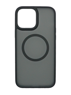 Чохол TPU+PC Metal Buttons with MagSafe для iPhone 13 Pro black