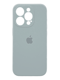 Силіконовий чохол Full Cover для iPhone 15 Pro ash Full Camera