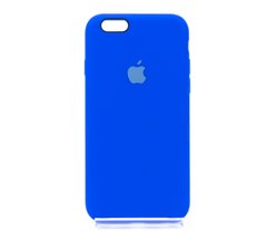Силиконовый чехол Full Cover для iPhone 6 shiny blue