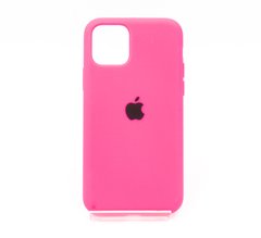 Силіконовий чохол Full Cover для iPhone 11 Pro hot pink