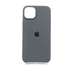 Силіконовий чохол Full Cover для iPhone 14 Plus dark grey