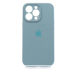 Силіконовий чохол Full Cover для iPhone 13 Pro pine green Full Camera
