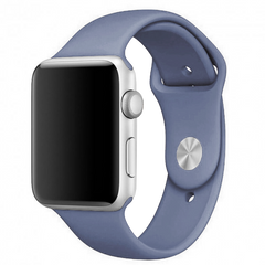 Силіконовий ремінець для Apple Watch Sport Band 42/44mm (S/M & M/L) 3pcs lavander gray