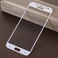Защитное 5D стекло Glass для Samsung J5/530 2017 white