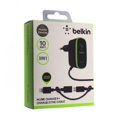 Сетевое зарядное устройство Belkin F8М670К iPhone 5 / Micro USB Черное