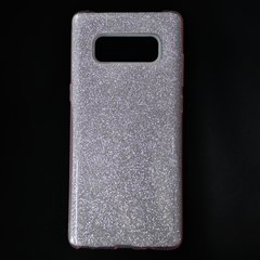 Силіконовий чохол Baseus Glitter 3 в1 для Samsung Note 8 violet