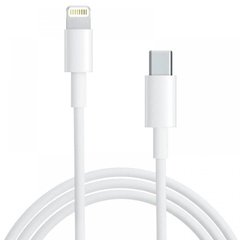 USB кабель Foxconn Apple iPhone Type_C toLightning Original 2m (AAA grade) Box (no logo) white