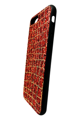 Накладка Sibling Woto Glittery для iPhone 7+/8+ red