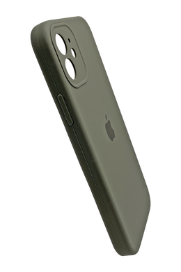 Силиконовый чехол Full Cover для iPhone 12 clay Full Camera