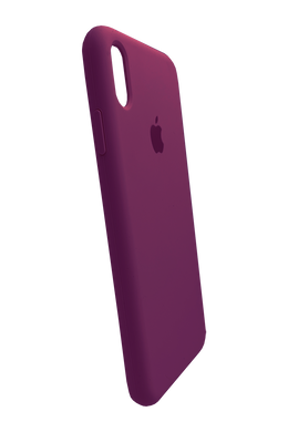 Силіконовий чохол Full Cover для iPhone X/XS maroon