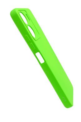 Силіконовий чохол Full Cover для Xiaomi Redmi 13C 4G/Poco C65 4G neon green Full Camera без logo