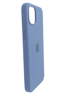 Силіконовий чохол with MagSafe для iPhone 15 light blue 1:1 Smart animation
