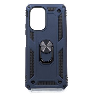 Чохол Serge Ring for Magnet для Xiaomi Poco F3/Redmi K40 dark blue протиударний