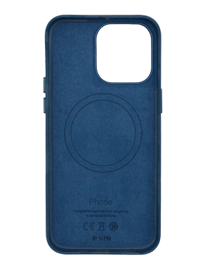 Чохол Speshl Camo Leather with MagSafe для iPhone 14 Pro Max blue
