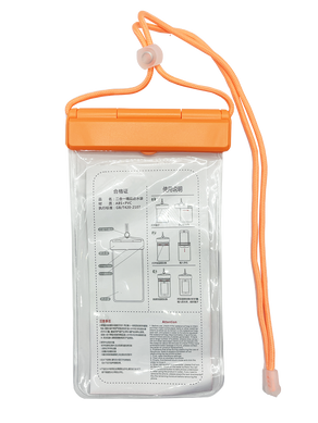 Чохол водонепроникний WATERPROOF bag 2in1 orange