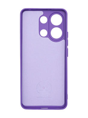 Силиконовый чехол Full Cover для Xiaomi Redmi Note 13 4G purple Full Camera без logo