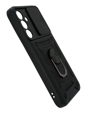 Чохол Camshield Serge Ring для Samsung A54 5G black протиударний шторка/захист камери