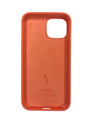 Силіконовий чохол Full Cover для iPhone 13 mini apricot (persimmon)