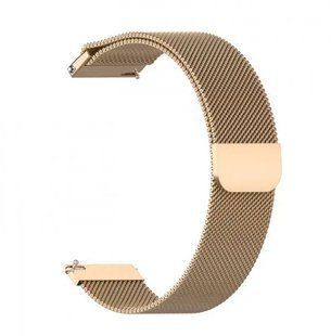 Ремешок Milanese Loop для Xiaomi Amazfit/Samsung 22mm champagne