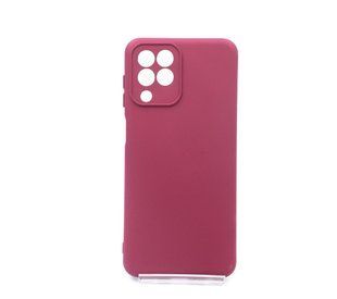Силіконовий чохол Full Cover для Samsung M33 marsala Full Camera без logo