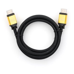 Кабель мультимедийный Vinga HDMI to HDMI 1.5m V2.0 (VCPDCHDMI2VMM1.5BK)