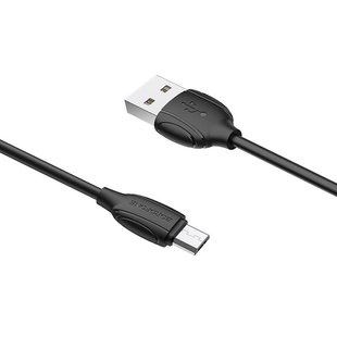 USB кабель Borofone BX19 Benefit Micro 2.4A/1m black