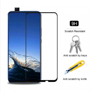 Защитное 2.5D стекло Люкс Full Glue для Huawei P Smart Z 2019 0.3mm black