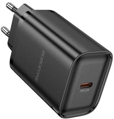 Мережевий Зарядний Пристрій Borofone BA86A 1USB-C PD/QC 45W black