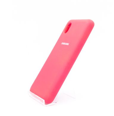 Силіконовий чохол Full Cover для Samsung A01 Core barbie pink