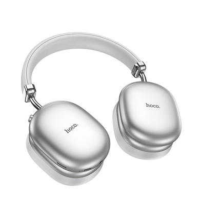 Bluetooth стерео гарнитура Hoco W35 Max Auspicious Anc noise reduction BT headphones Silver