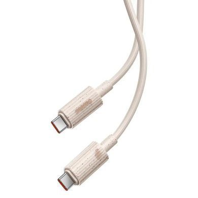 Кабель Baseus Habitat Series Fast Charging Type-C to Type-C 100W 1m pink